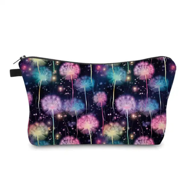 Pouch - Floral, Rainbow Dandelion