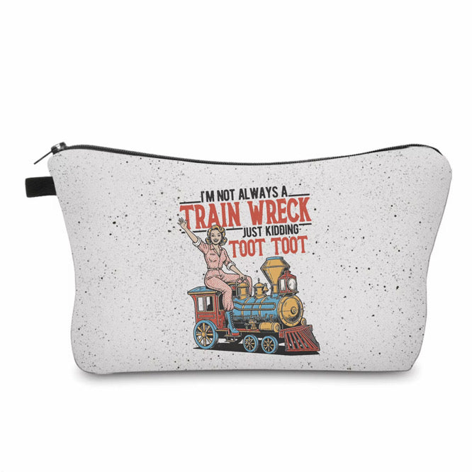 Pouch - Humor, Mom Train Wreck