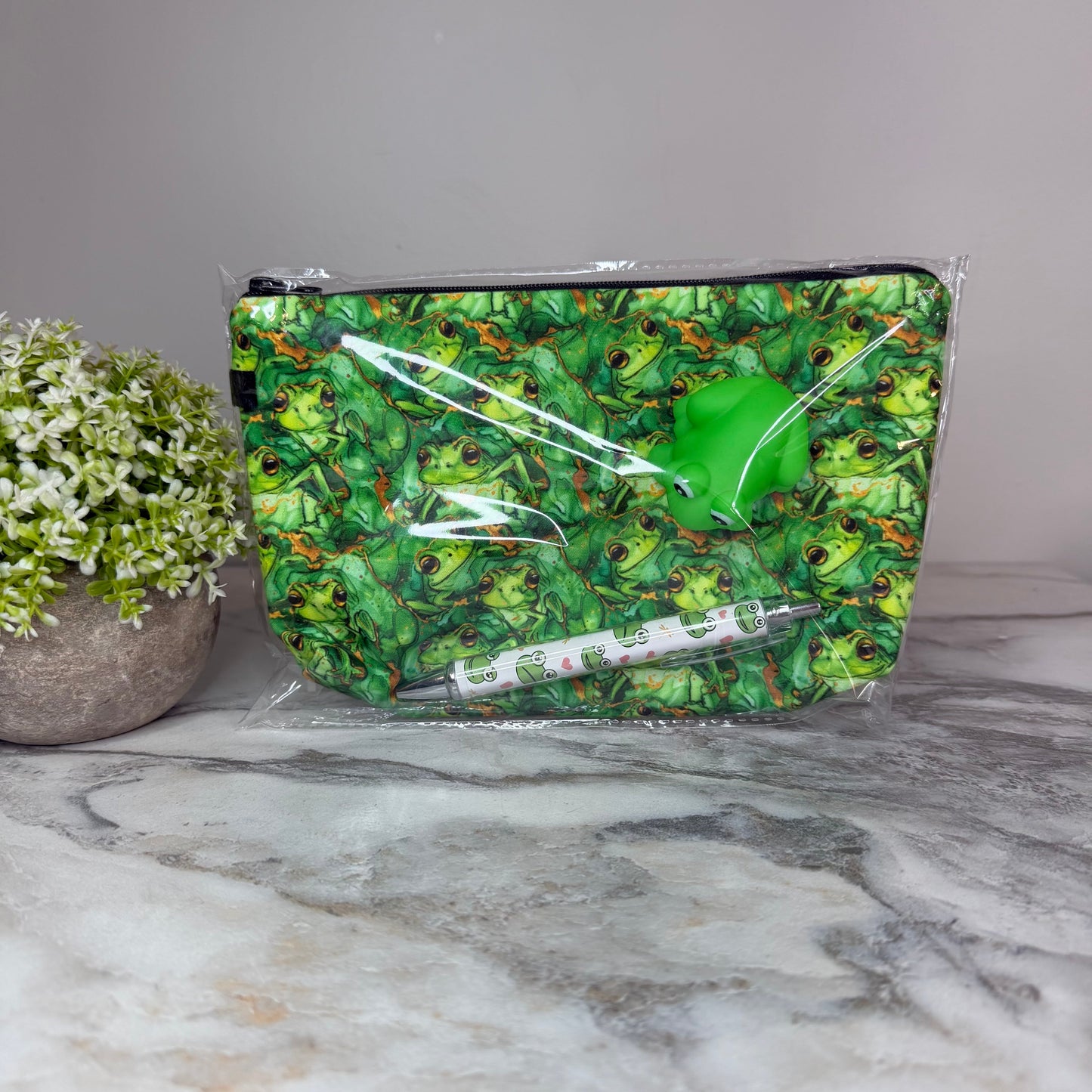 Bundled Set - Frog Green Marble