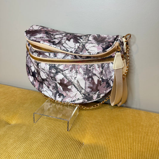 The Roni Nylon Crossbody - Branches Tree Camo