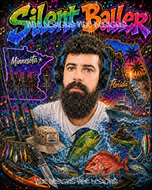 Silent Baller - Fishing (Unisex)
