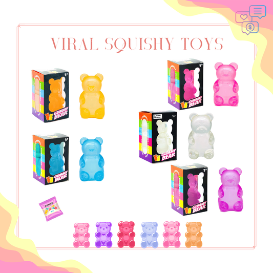 Squishy Toy - Gummy Bear - PREORDER