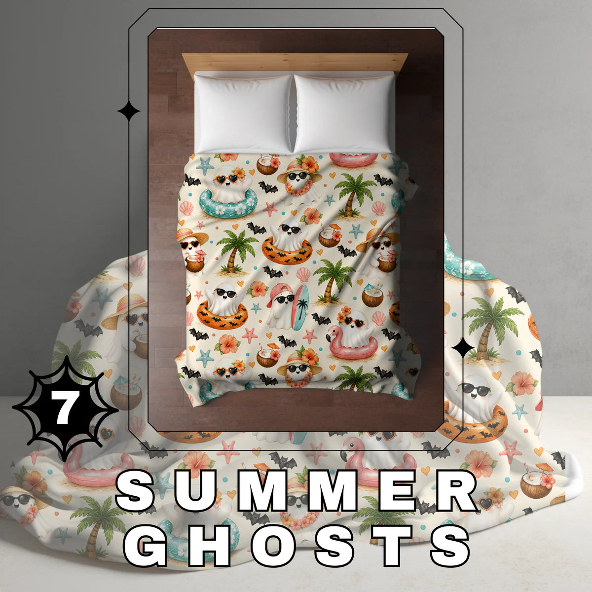 Halloween Blanket #7 - Summer Ghosts