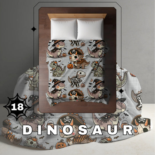 Halloween Blanket #18 - Dinosaur