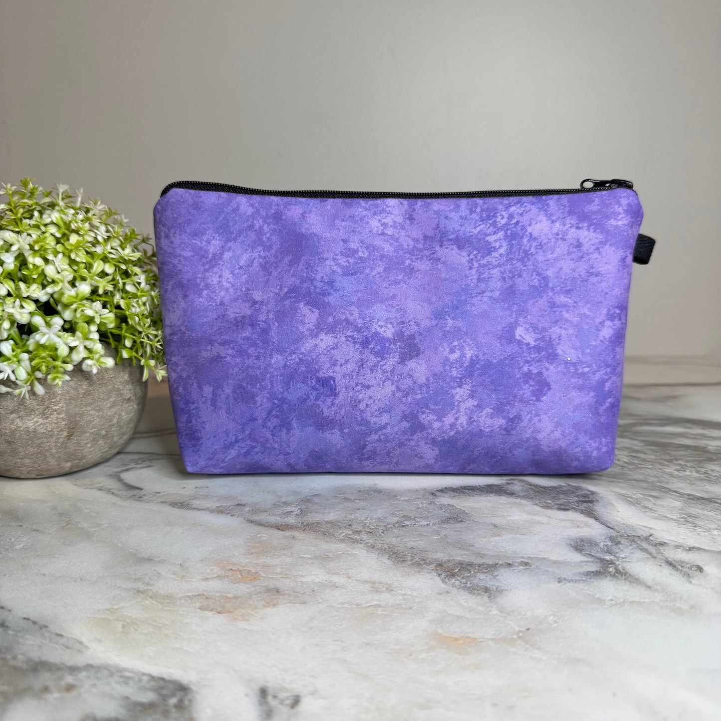 Pouch - Solid, Purple Acid Wash