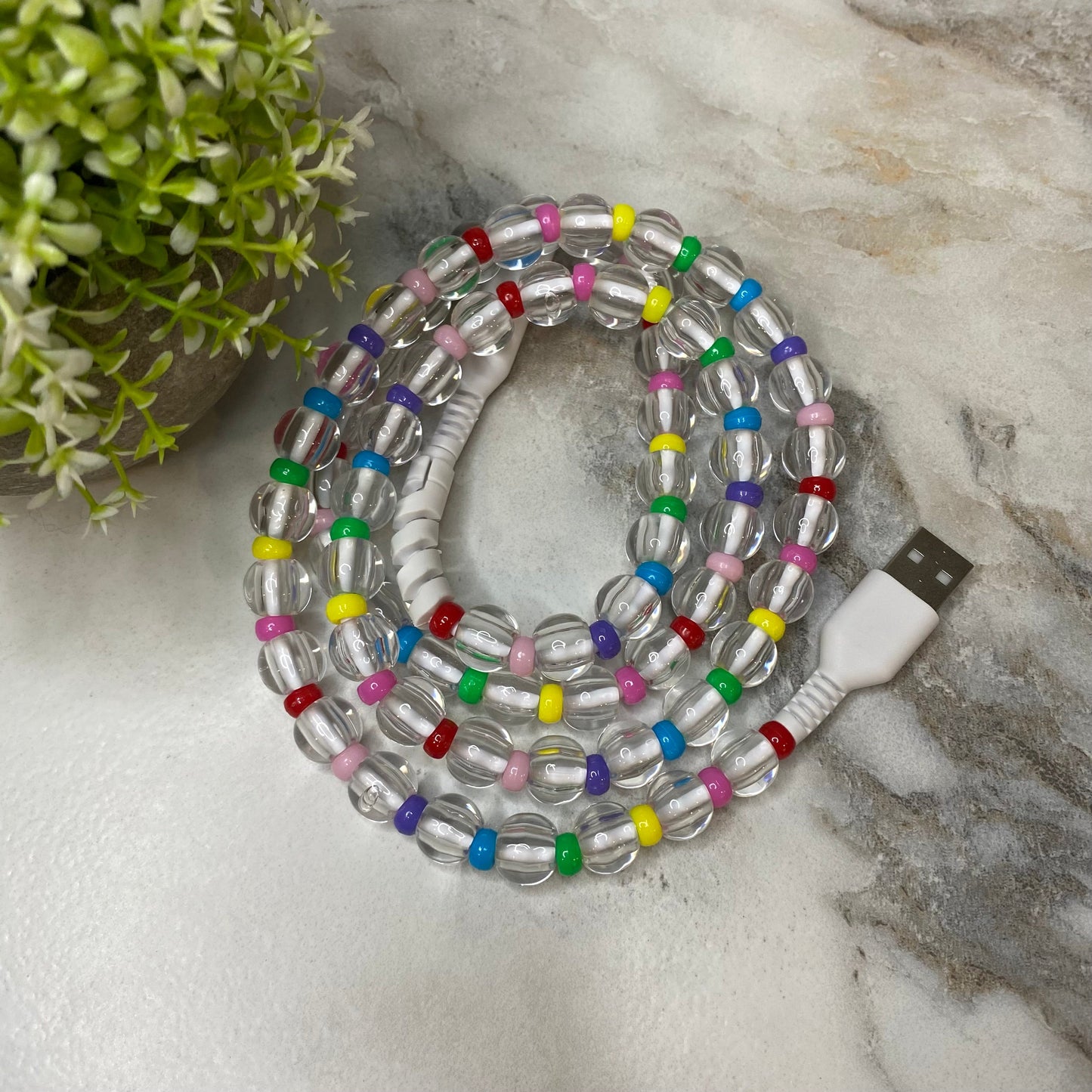 Charging Charger Cord - Beaded #2
