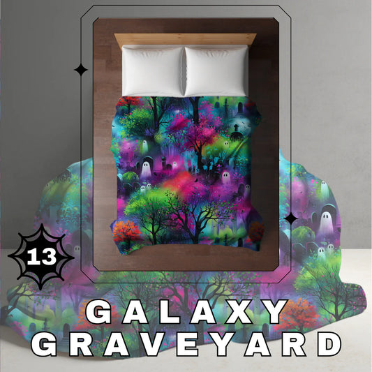 Halloween Blanket #13 - Galaxy Gravyard