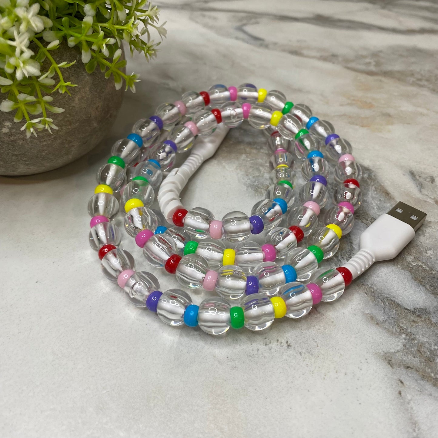 Charging Charger Cord - Beaded #2