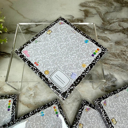 The Sticky Note Collection - Teacher Composition Notebook