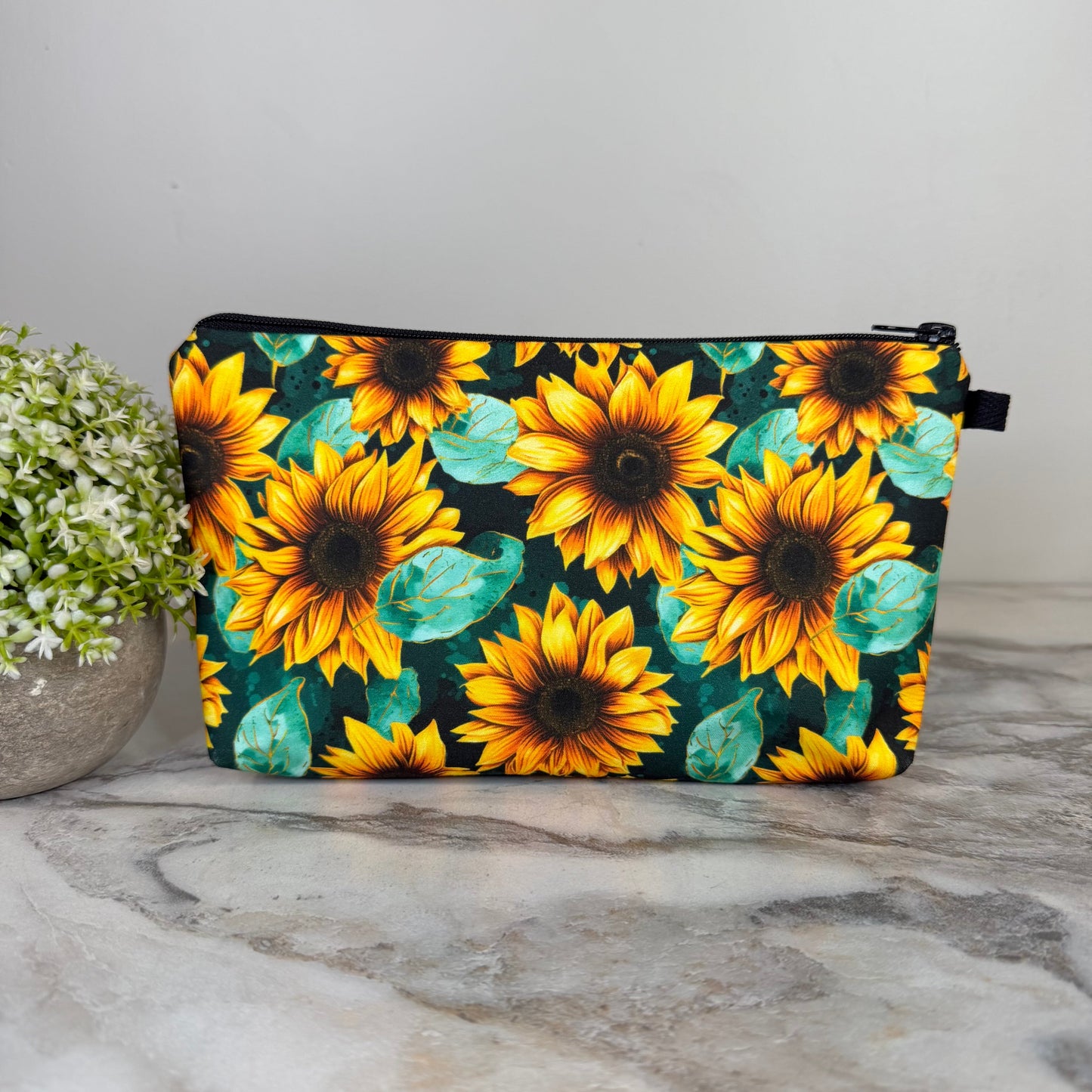 Pouch - Floral Sunflower