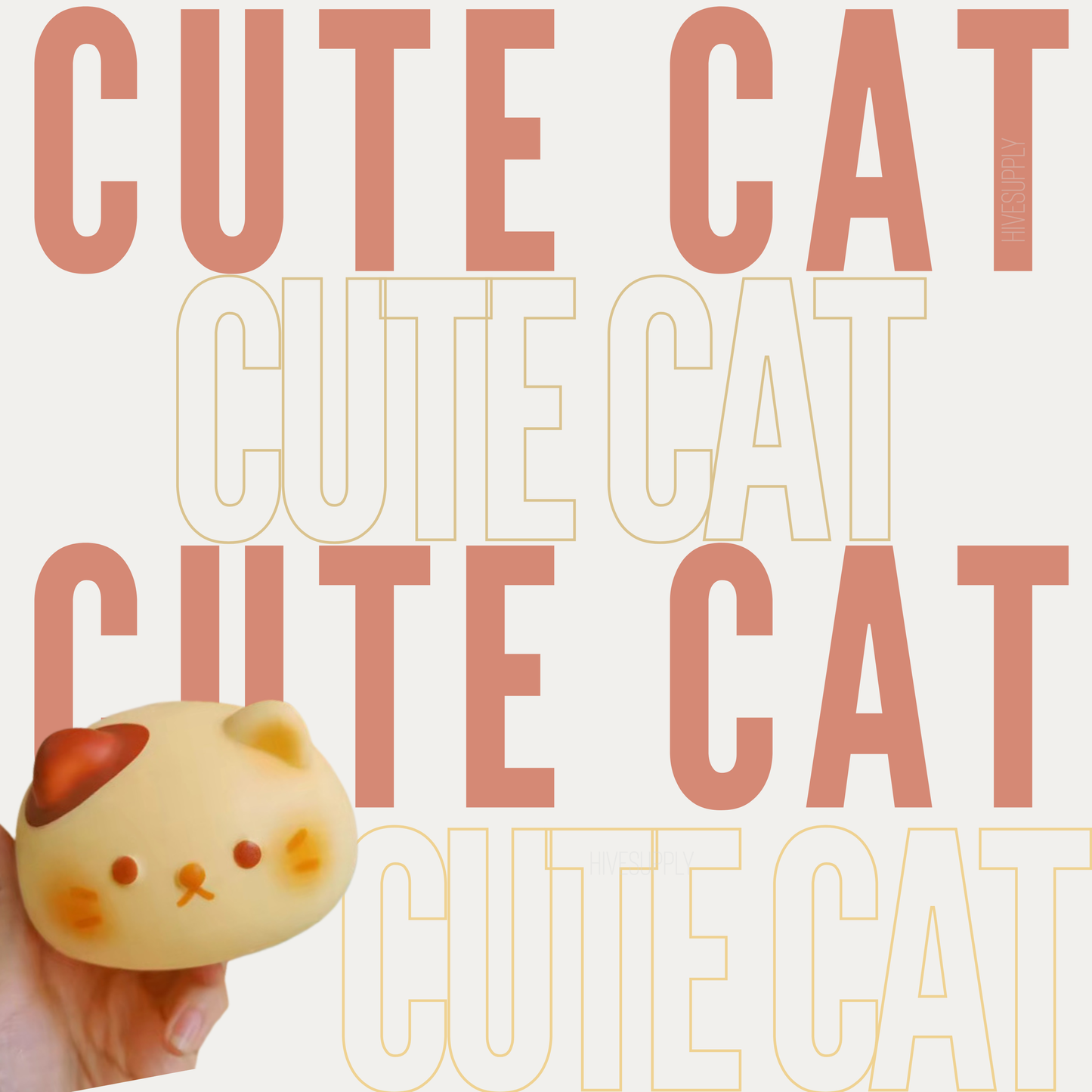 Stress Squishy Toy - Cute Cat
