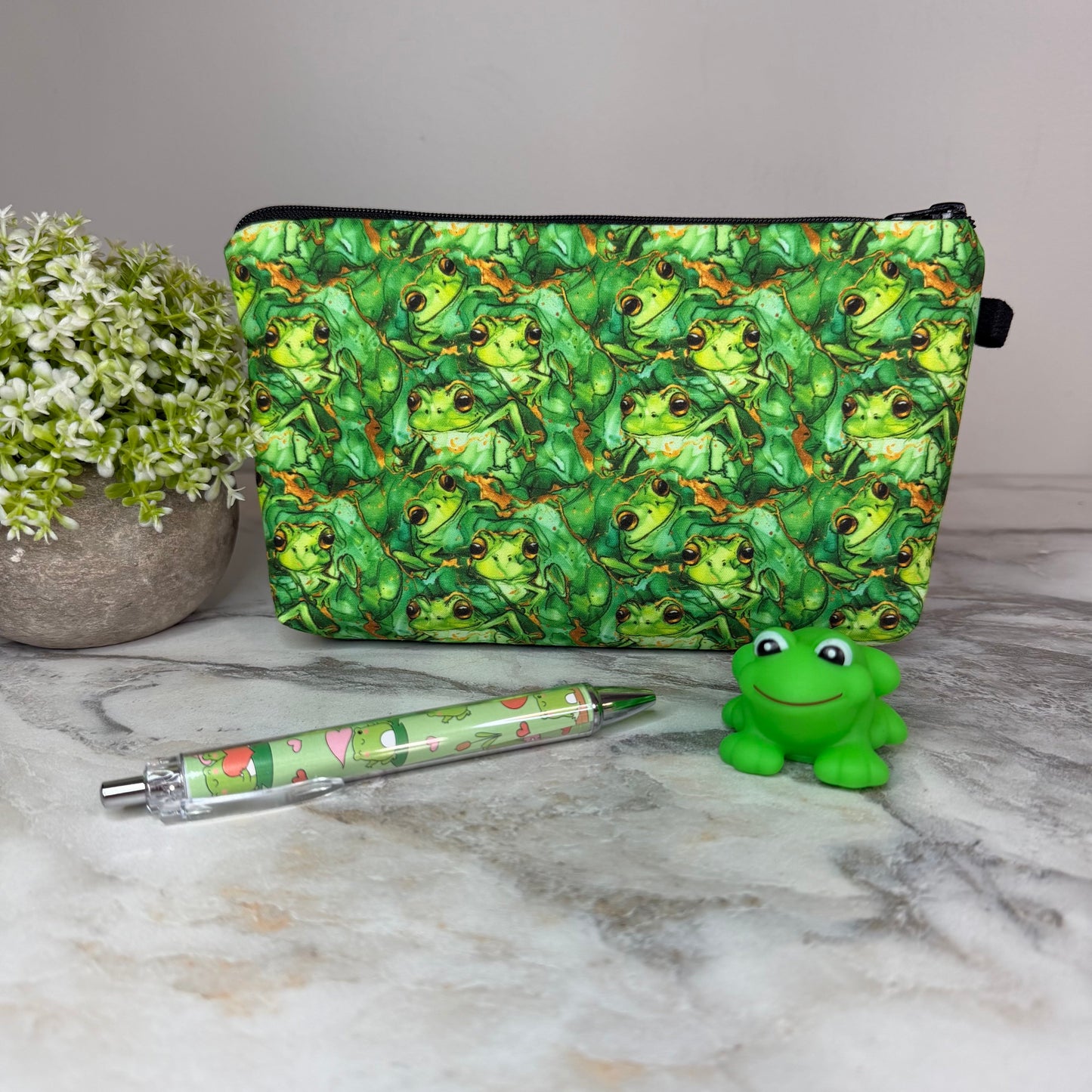 Bundled Set - Frog Green Marble