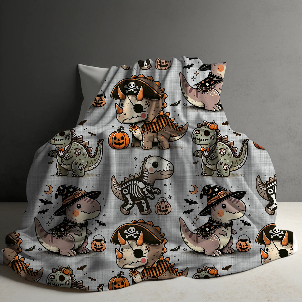 Halloween Blanket #18 - Dinosaur