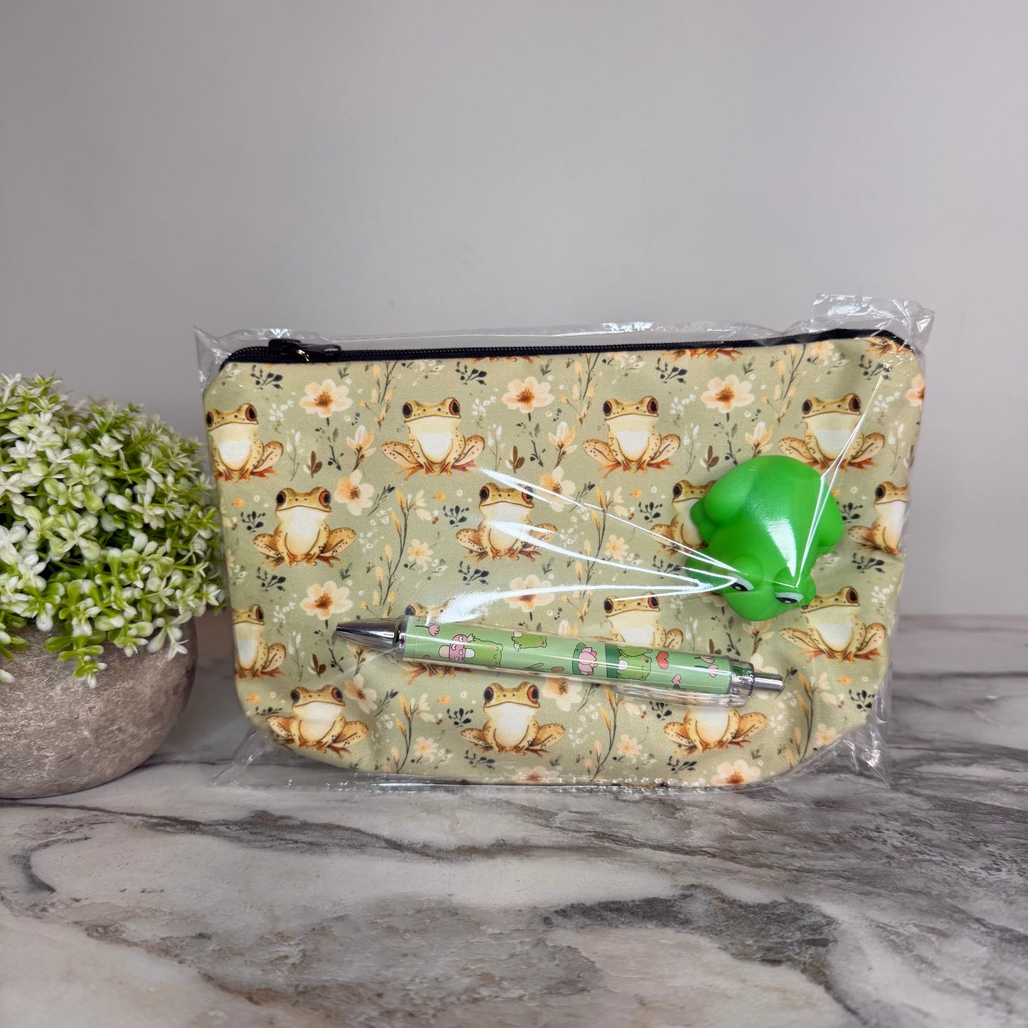 Bundled Set - Frog Green Floral