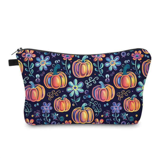 Pouch - Halloween Fall, Glowing Pumpkins
