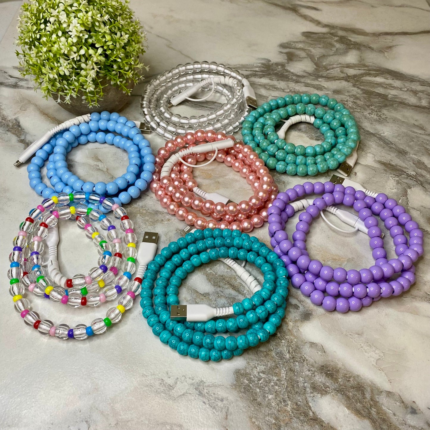 Charging Charger Cord - Beaded #2
