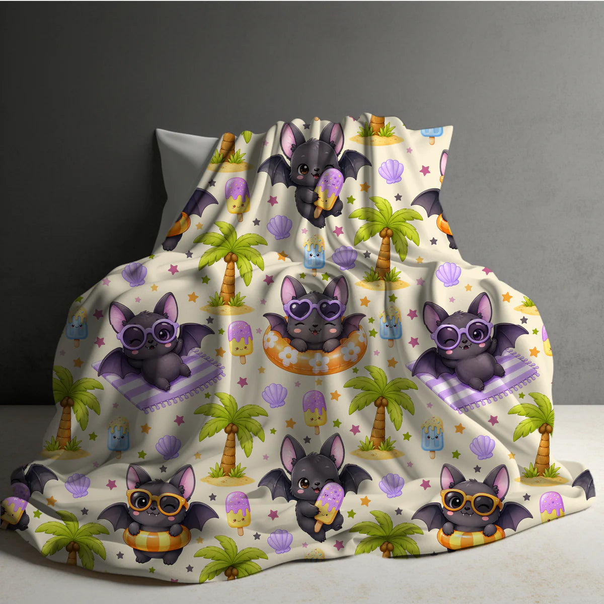 Halloween Blanket #16 - Summer Bat