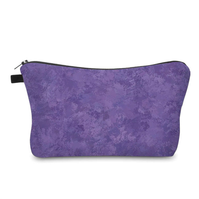 Pouch - Solid, Purple Acid Wash