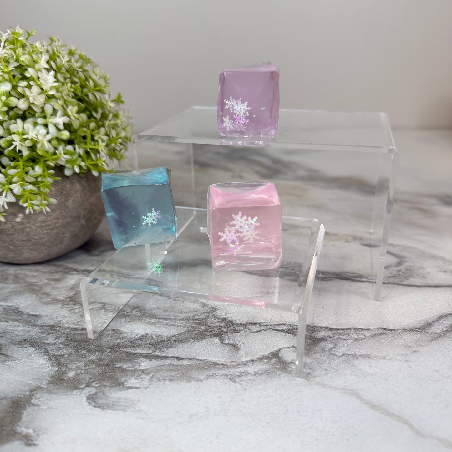 Squishy Toy - Ice Cube Snowflake
