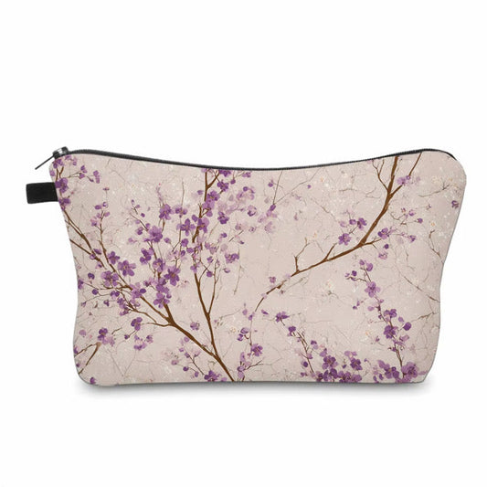 Pouch - Floral Purple Lavender Cherry Blossom
