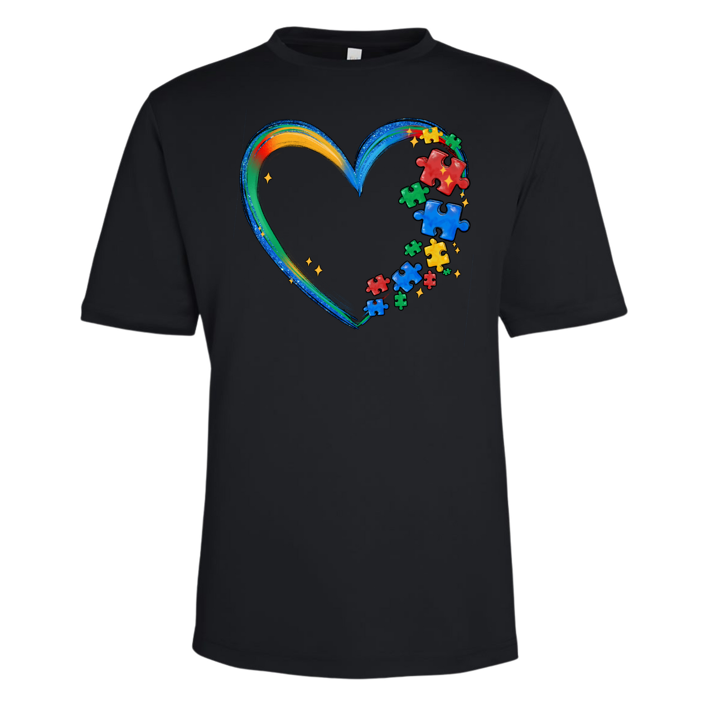Autism - Heart/Puzzles
