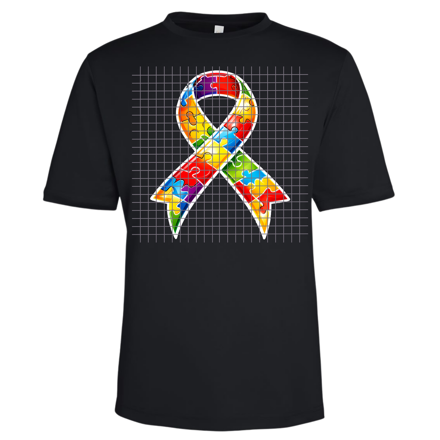 Autism - Puzzle Ribbon