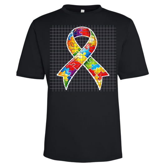 Autism - Puzzle Ribbon