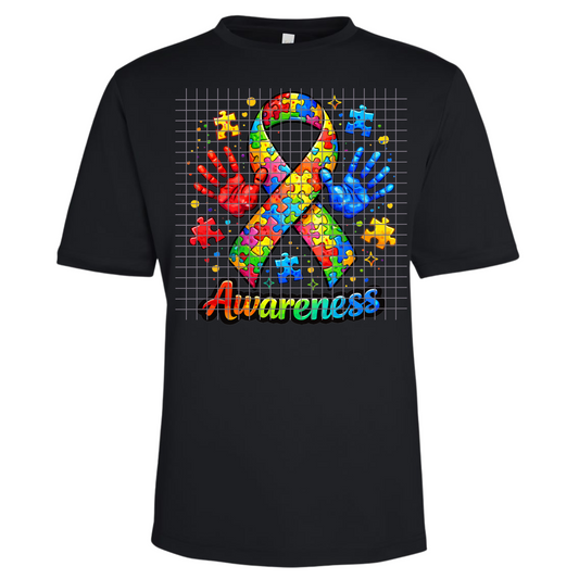 Autism - Ribbon & Hands