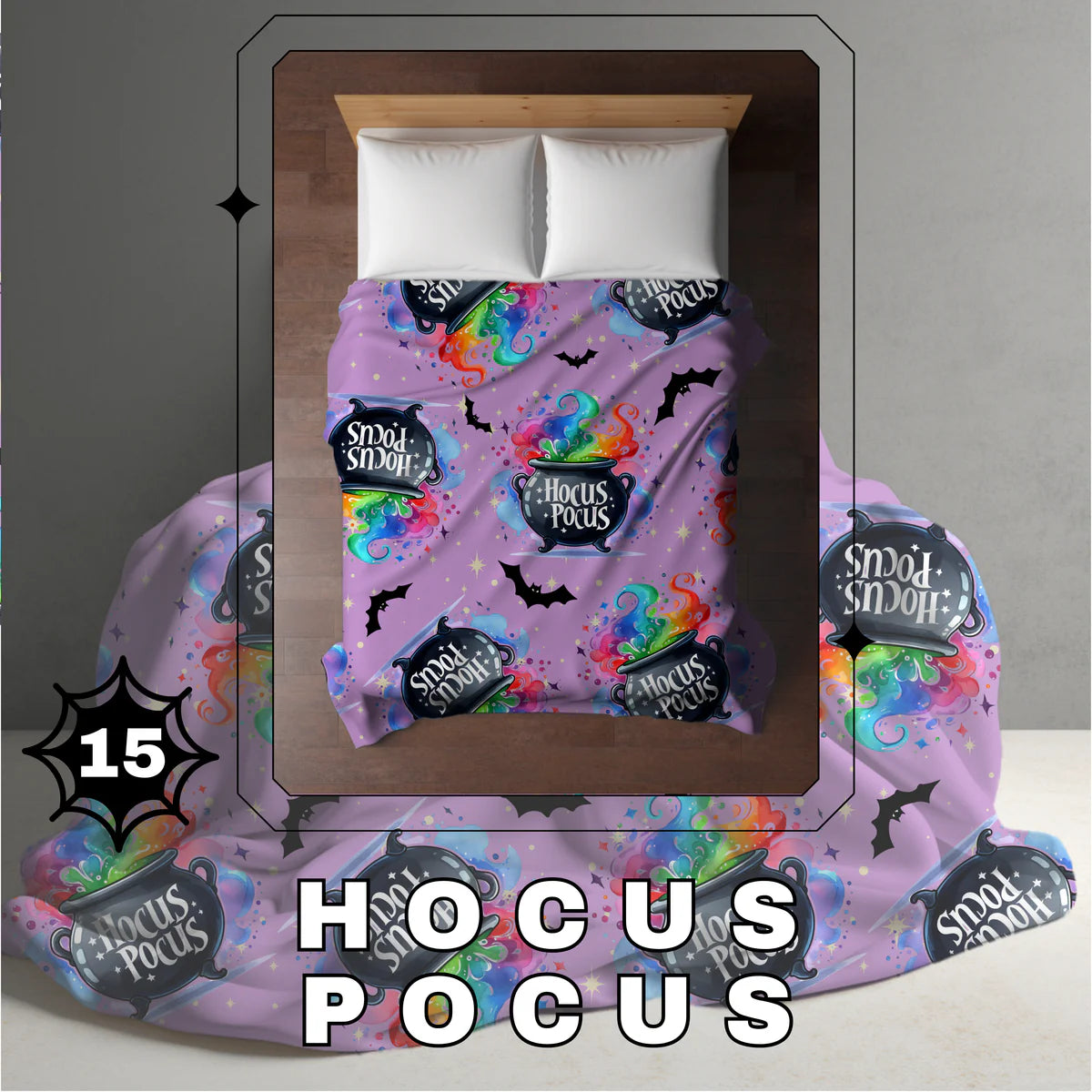Halloween Blanket #15 - Hocus Pocus
