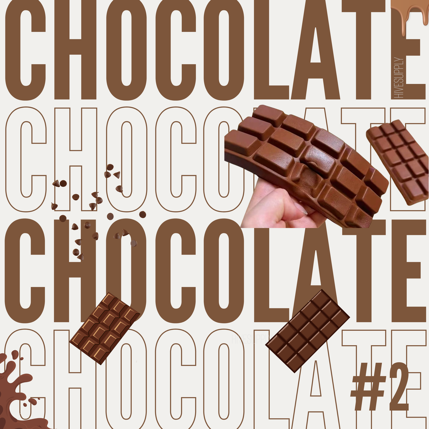 Stress Squishy Toy - Chocolate Bar
