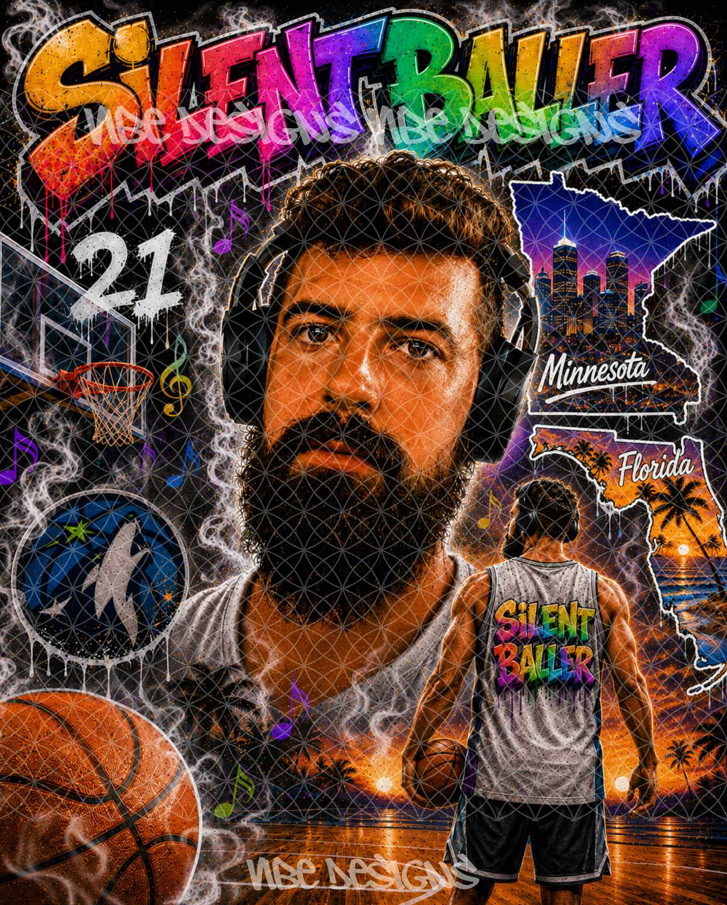 Silent Baller - Basketball (Unisex)