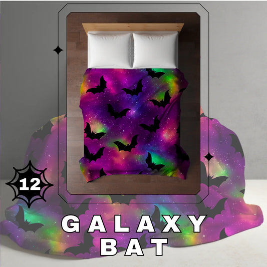 Halloween Blanket #12 - Galaxy Bat