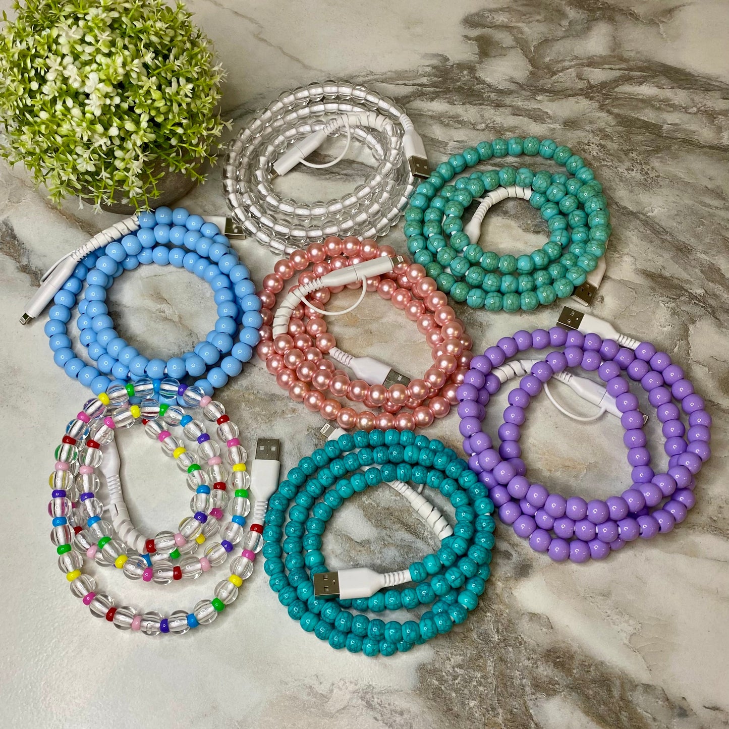 Charging Charger Cord - Beaded #2