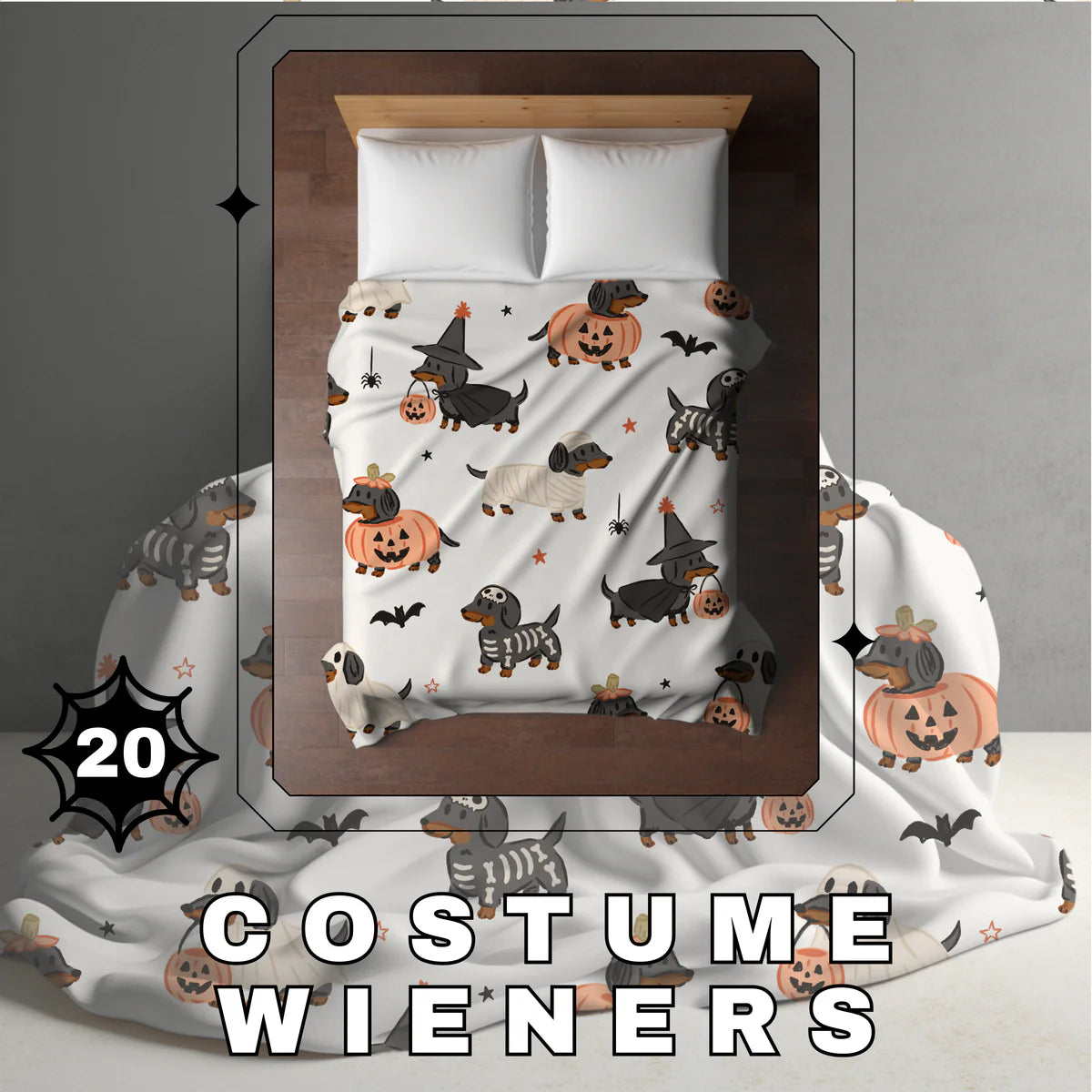 Halloween Blanket #20 - Costume Wieners