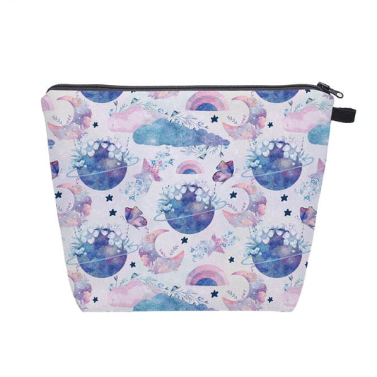 Pouch XL - Floral, Sky Moon Butterfly