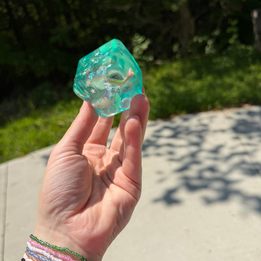 Ice Cube Squishy Toy - Under The Sea