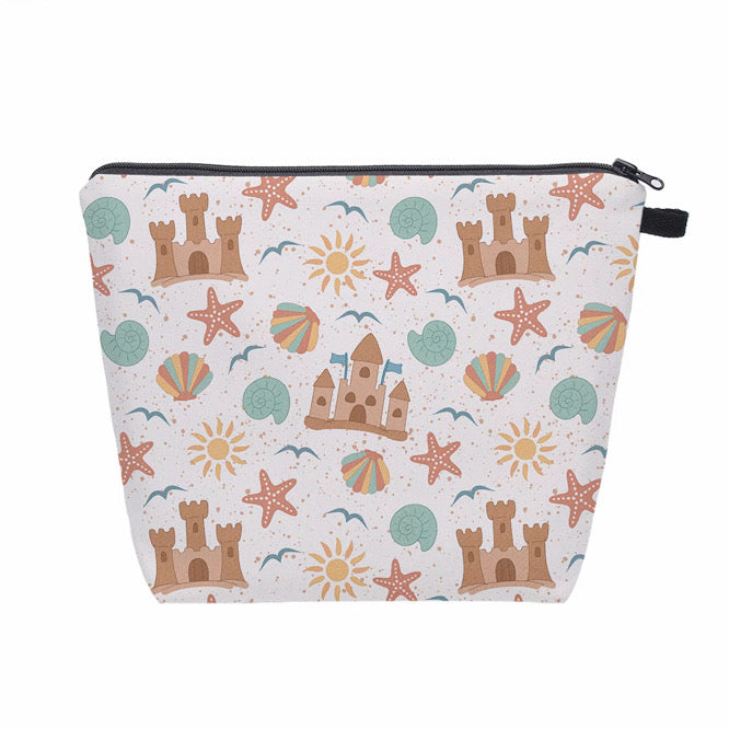 Pouch XL - Summer Sand Castle + Sun