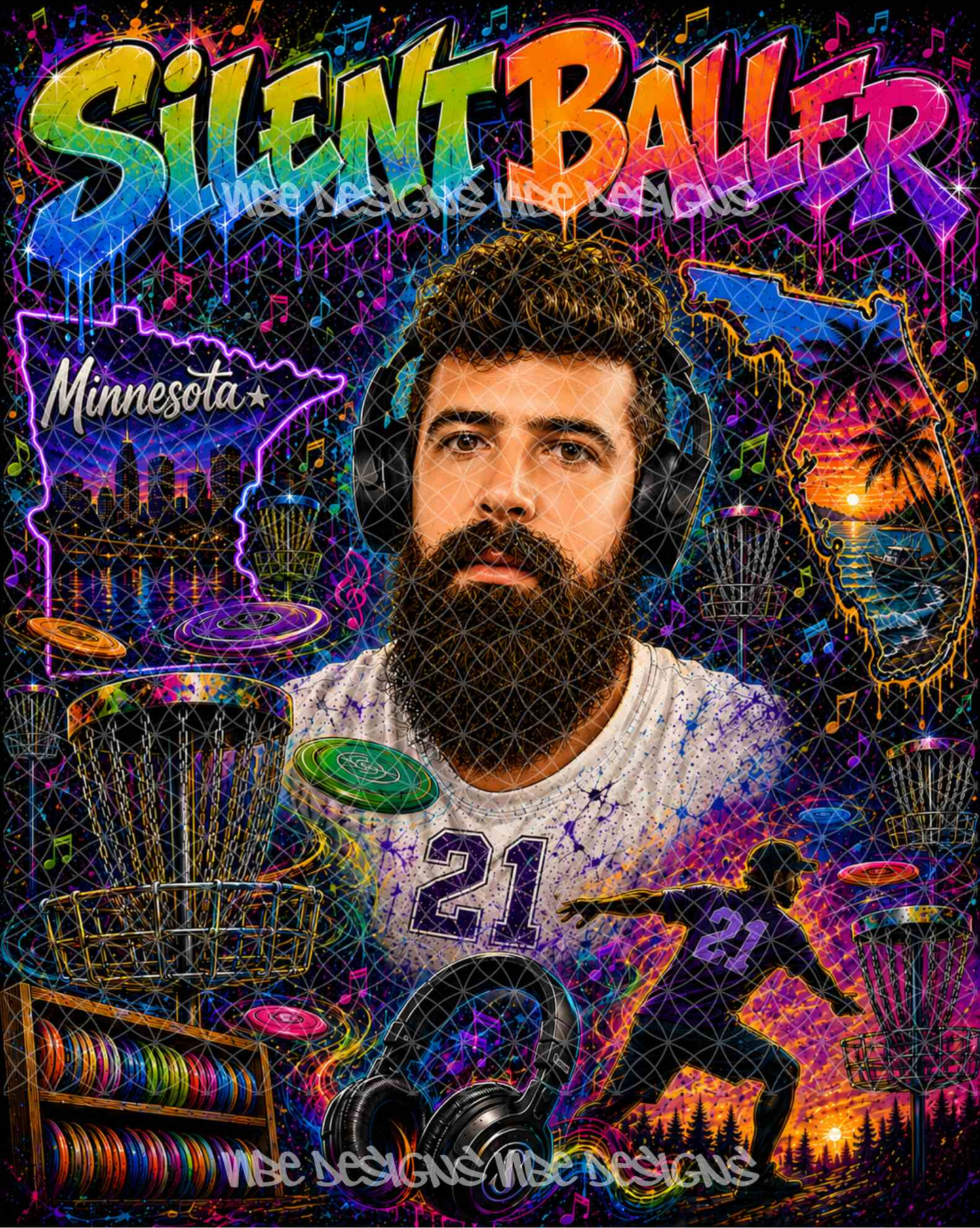Silent Baller - Disc Golf (Unisex)
