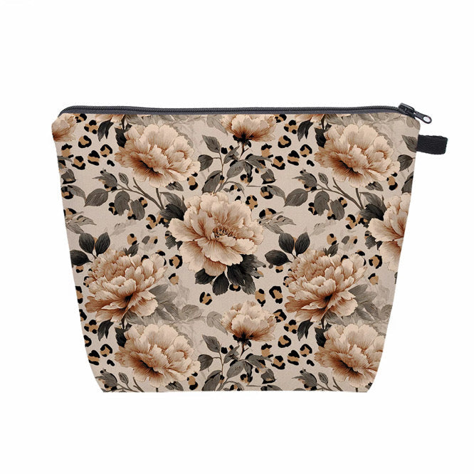 Pouch XL - Floral Animal Print