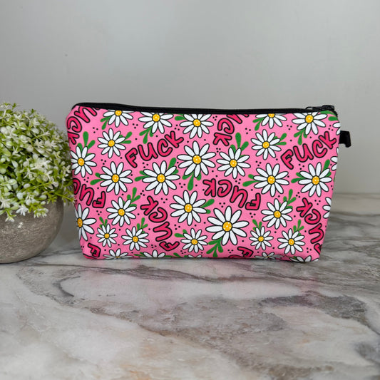 Pouch - Humor Adult, Fuck Floral