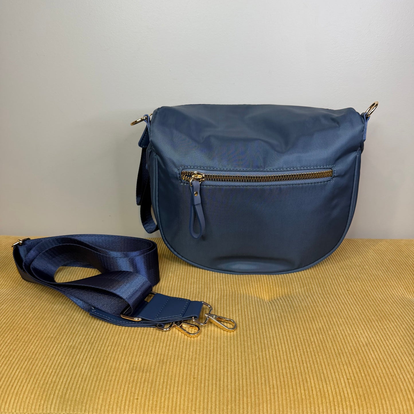 The Roni Nylon Crossbody - Slate Navy