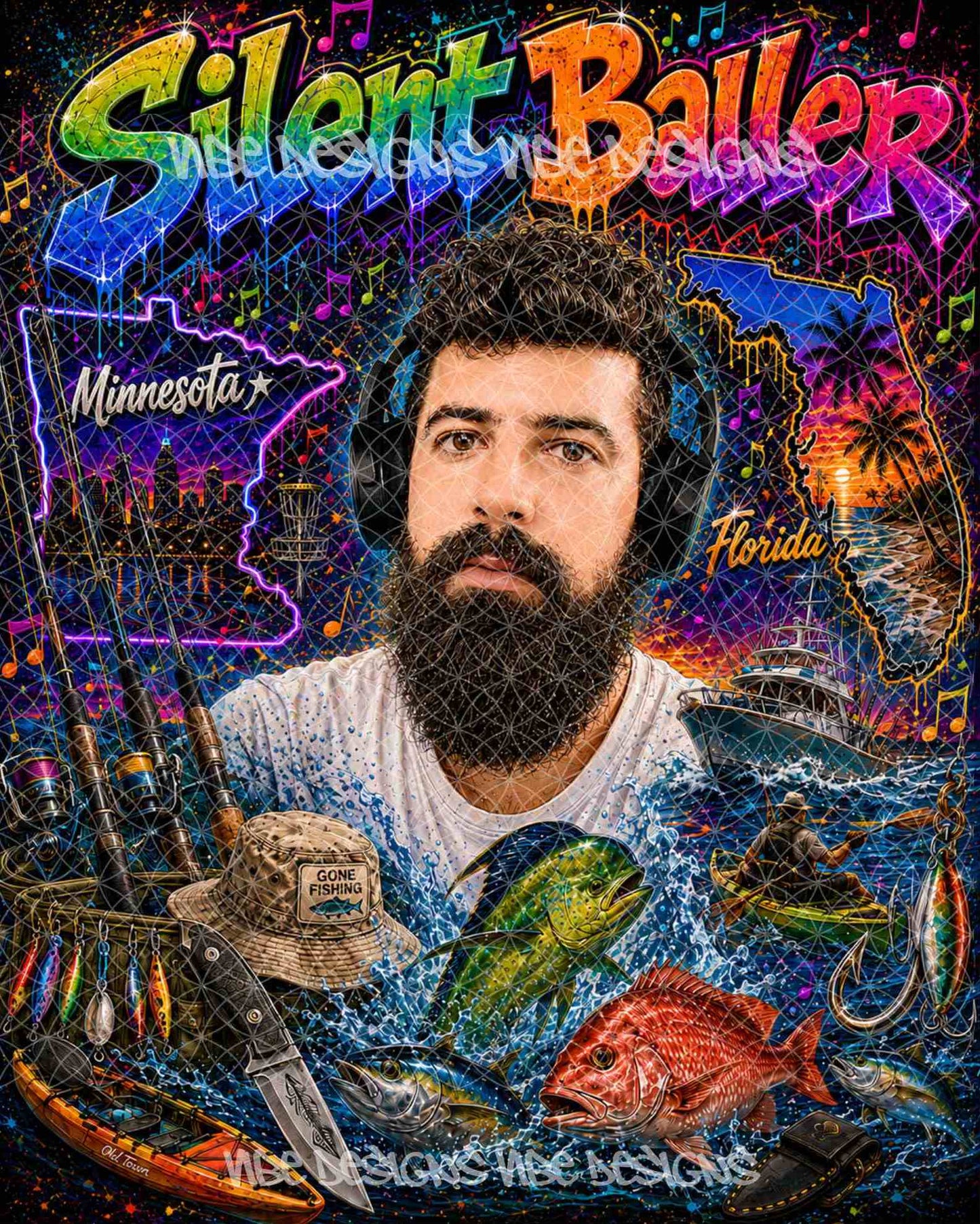 Silent Baller - Fishing (Unisex)