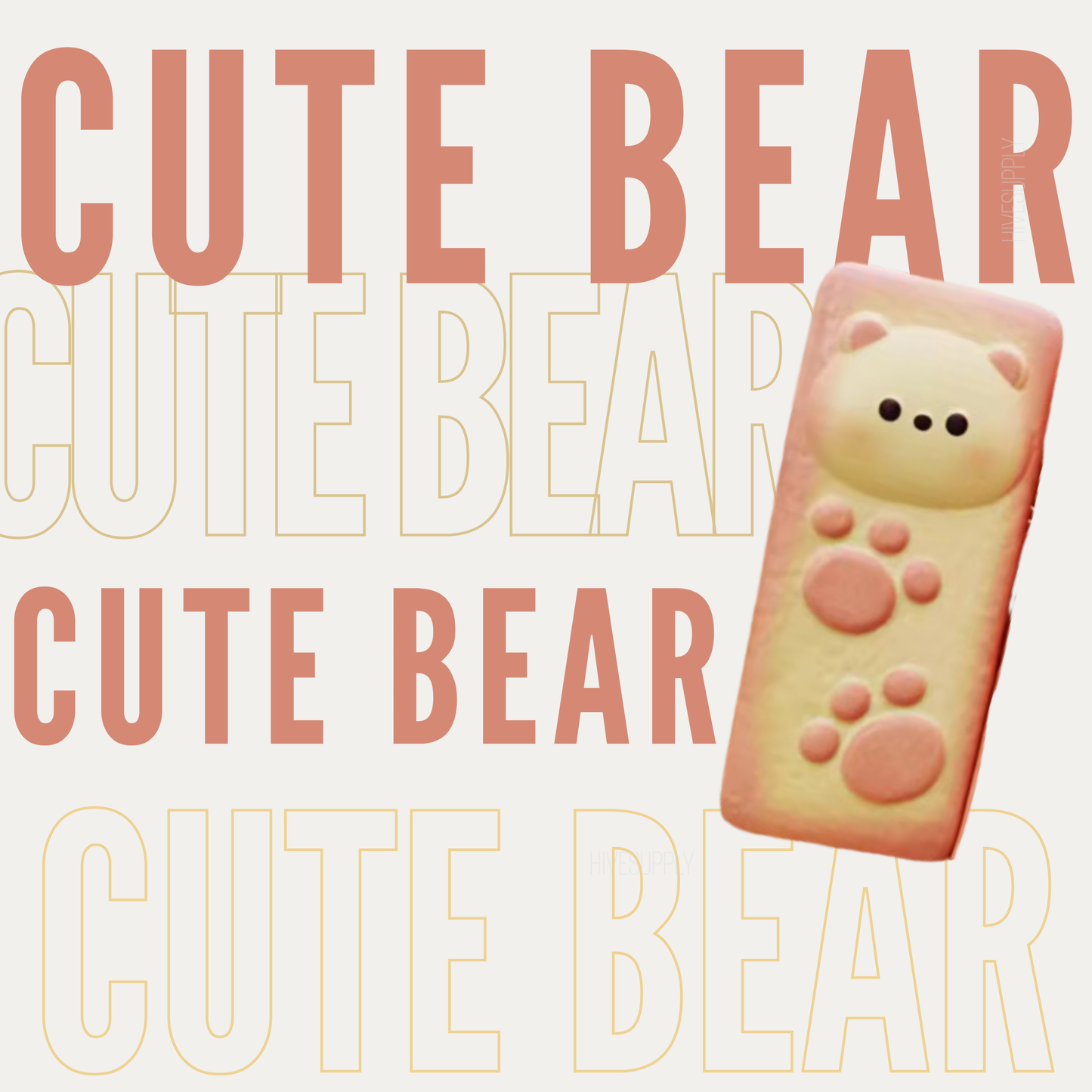 Stress Squishy Toy - Cute Bear