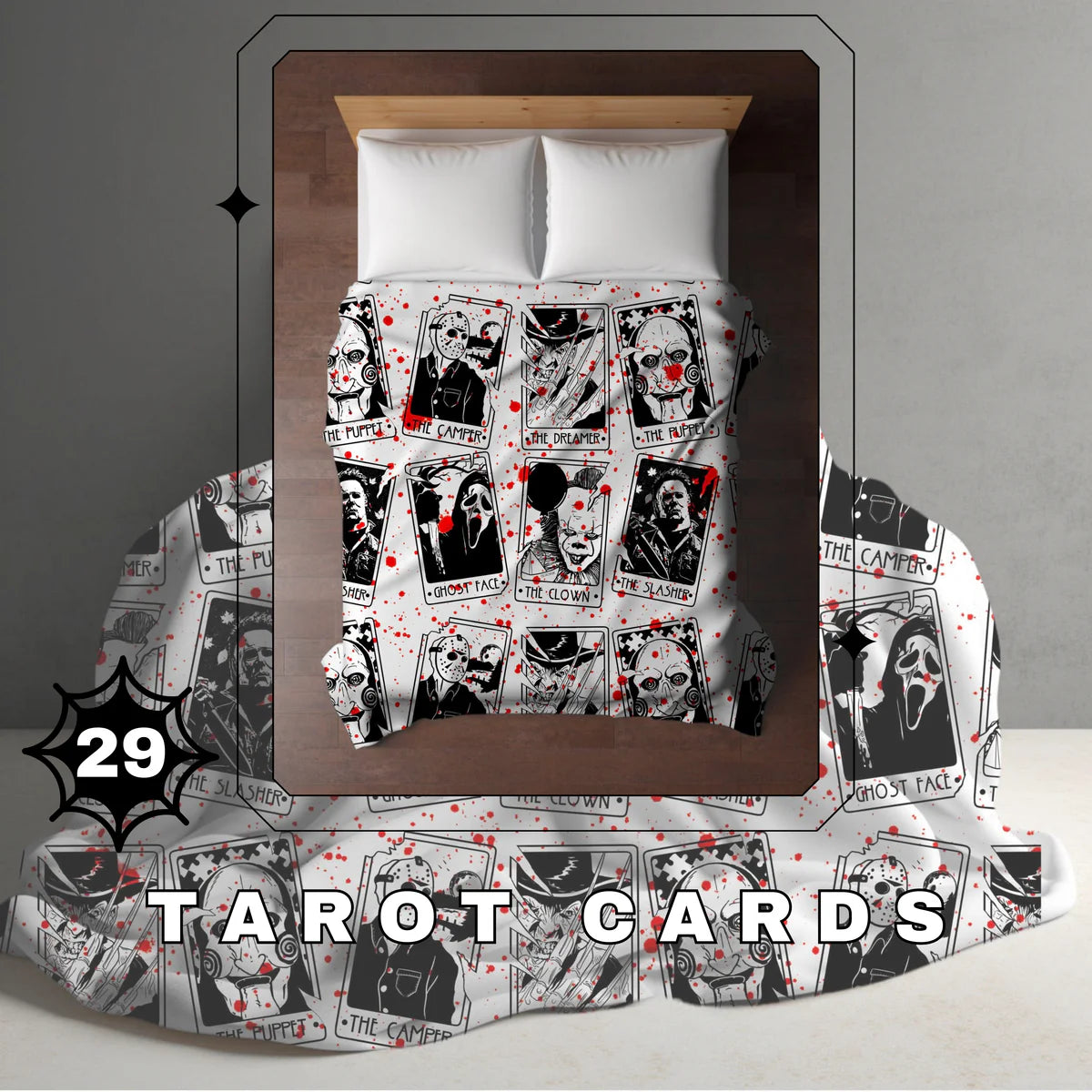 Halloween Blanket #29 - Tarot Cards