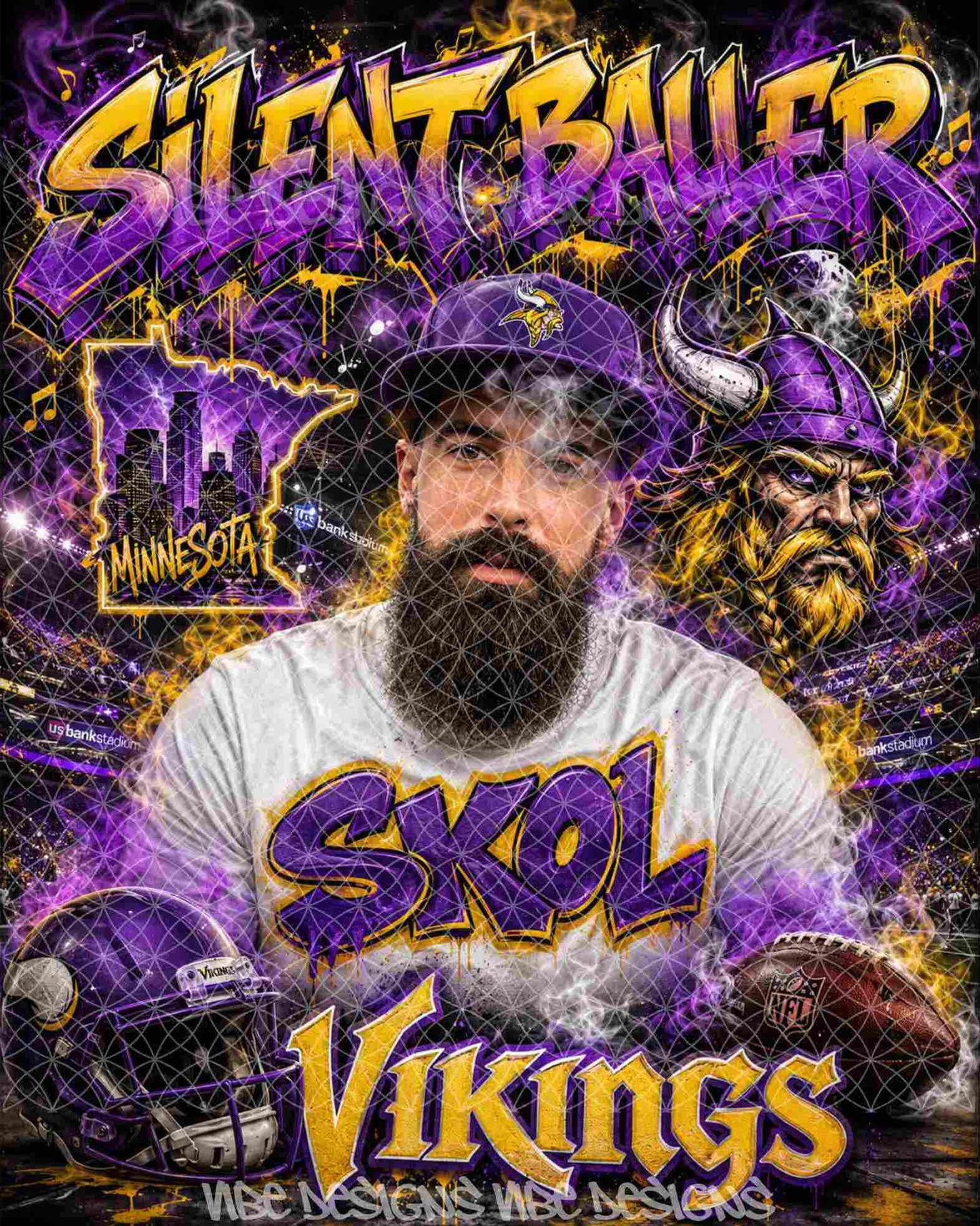 Silent Baller - Vikings Skol (Unisex)
