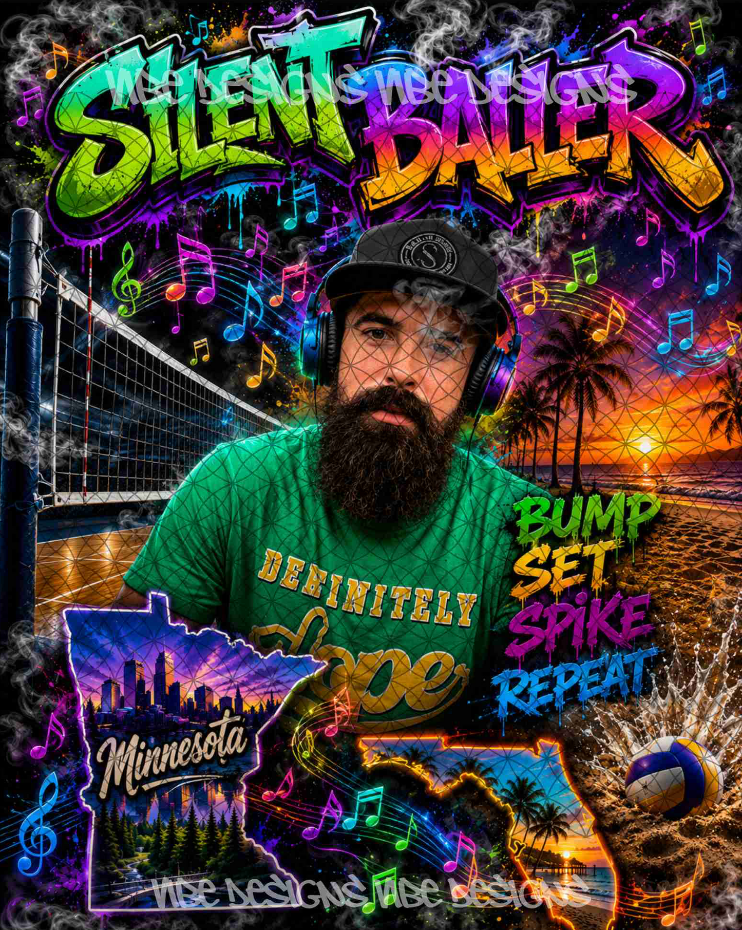 Silent Baller - Volleyball (Unisex)