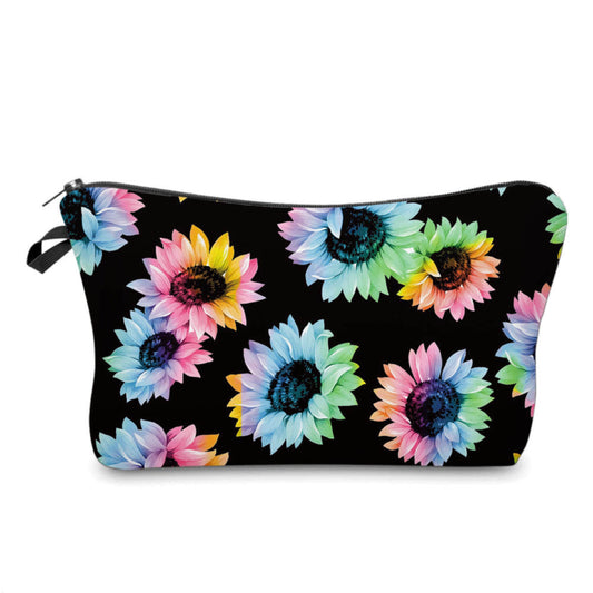 Pouch - Floral, Sunflower Rainbow